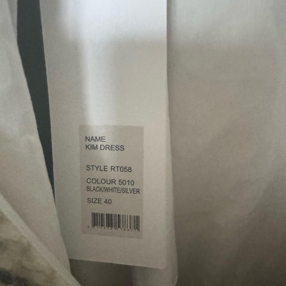 ROTATE BIRGER CHRISTENSEN
"KIM" DRESS WITH PYTHON PRINT AND VOLUMINOUS SHOULDERS - Picture 6 of 9